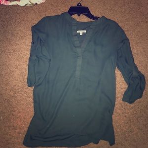 Green dressy top